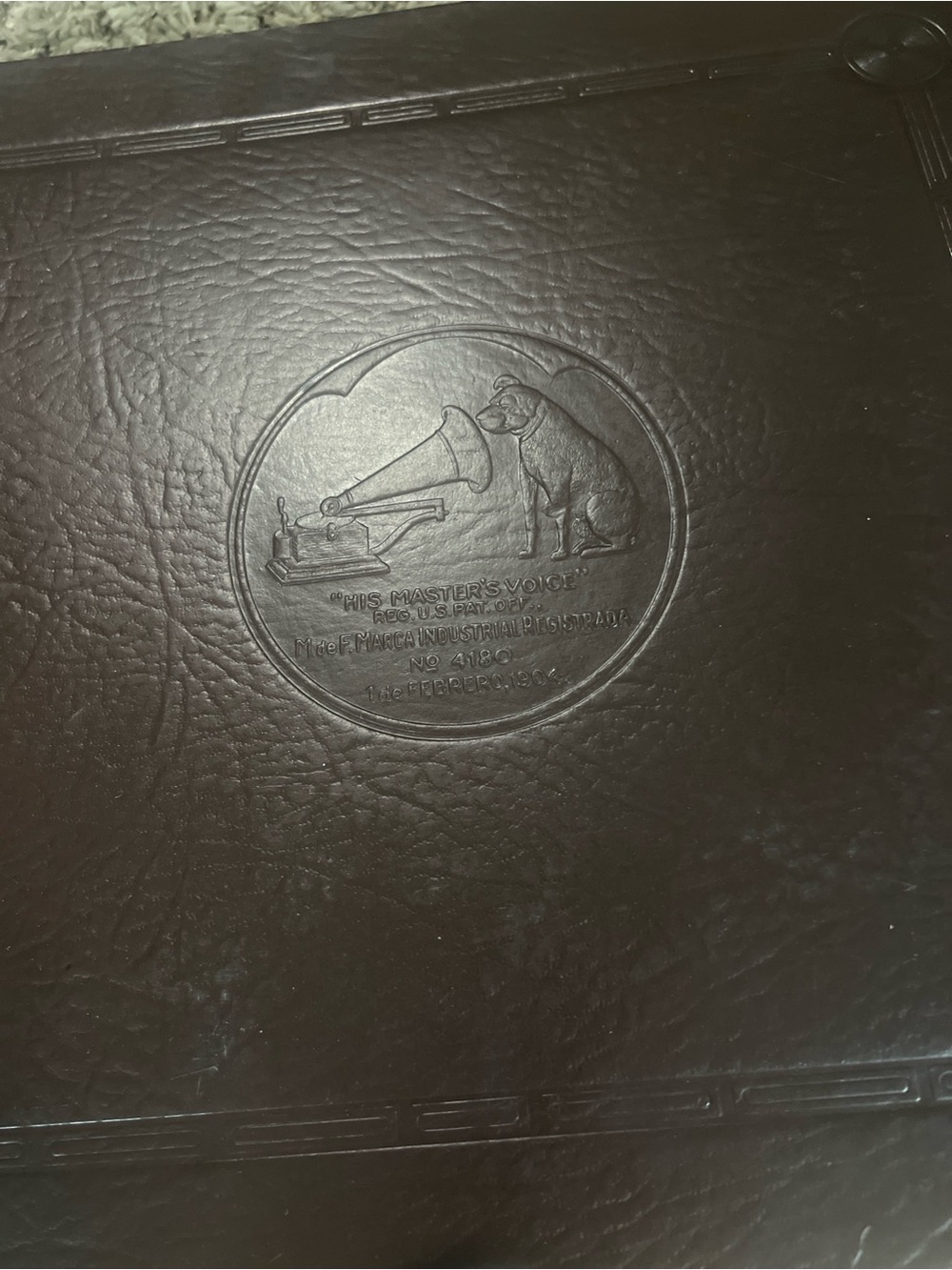 Columbia Black and Gold Shellac Record Album